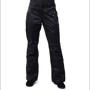 New W/O tags Obermeyer Lennox Black Ski Size 6